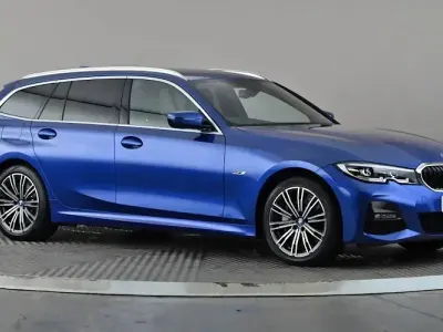 Used BMW 330e M Sport 292 HP (214 kW) 2022 Blue Estate