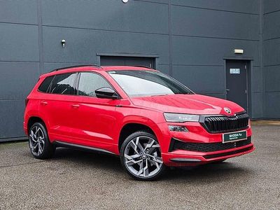 Red Used 2026 Skoda Karoq SportLine SUV | £31,000 (Fair price)