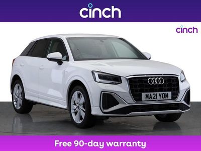 White Used 2021 Audi Q2 S-Line SUV | £15,799 (Fair price)