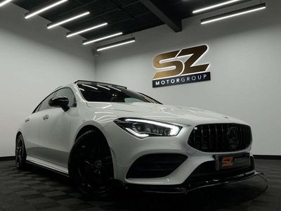 Used Mercedes CLA250 AMG line 2020 White Sedan