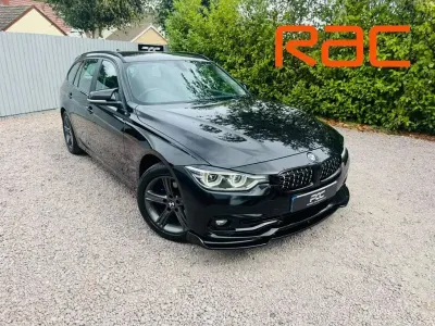 Used BMW 320 Performance 184 HP (135 kW) 2018 Black Estate