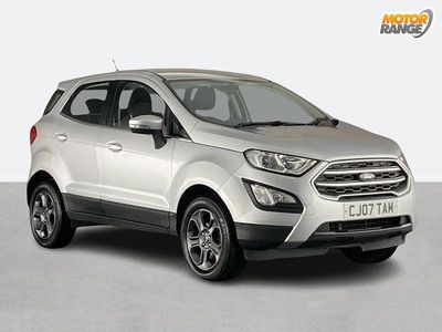 Used Ford Ecosport Zetec 125 HP (91 kW) 2018 Silver SUV