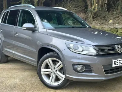 Used VW Tiguan R-line 177 HP (130 kW) 2014 Grey SUV