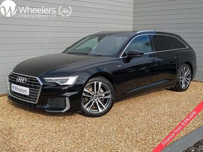 Used Audi A6 S-Line 204 HP (150 kW) 2022 Black Estate