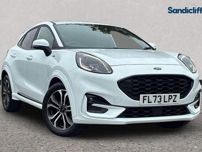 Frozen white (premium paint) Used 2023 Ford Puma ST-Line Hatchback | £14,371 (Good price)