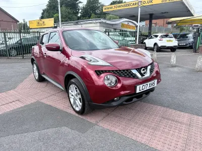 Used Nissan Juke N-Connecta 2017 Red SUV