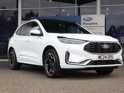 White Used 2024 Ford Kuga ST-Line X SUV | £24,550 (Fair price)