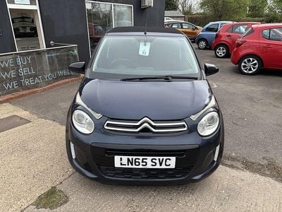 Used Citroën C1 Flair 68 HP (50 kW) 2015 Blue Hatchback