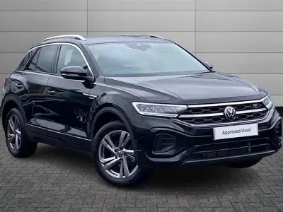Begagnad VW T-Roc Cabriolet R-line 150 HK (110 kW) 2025 Svart SUV