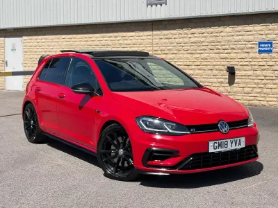 Used VW Golf VII R 310 HP (228 kW) 2018 Red Hatchback