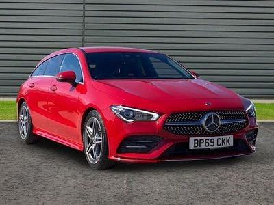 Used Mercedes CLA200 Shooting Brake AMG Line Premium 2019 Red Estate