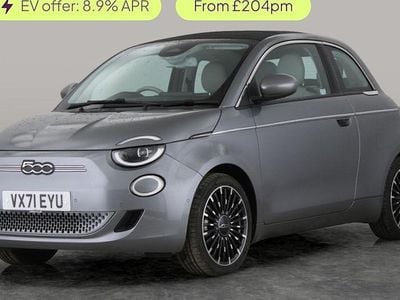 Used Fiat 500e La Prima 86 kW (118 HP) 2022 Grey Cabriolet