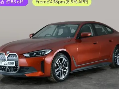 Used BMW i4 Sport Line 250 kW (340 HP) 2023 Orange Sedan