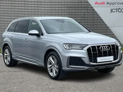 Used Audi Q7 S-Line 281 HP (206 kW) 2020 Silver SUV