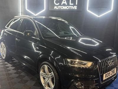 Black Used 2015 Audi Q3 S-line plus SUV | £9,495 (Good price)