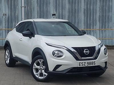 Used Nissan Juke N-Connecta 114 HP (83 kW) 2021 White SUV