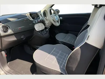 Used Fiat 500C Lounge 68 HP (50 kW) 2018 Grey Cabriolet