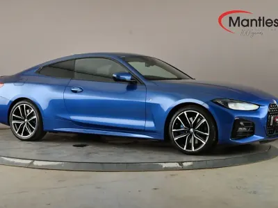 Used BMW 420 M Sport 184 HP (135 kW) 2021 Blue Coupe