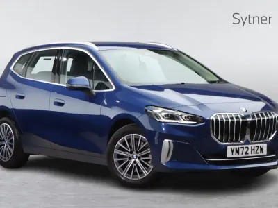 Used BMW 223 Active Tourer Luxury Line 215 HP (158 kW) 2023 Blue MPV