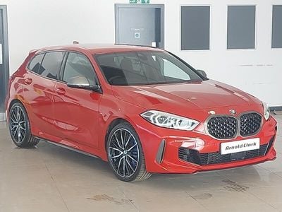 Used BMW M135 Comfort Edition 306 HP (225 kW) 2021 Red Hatchback