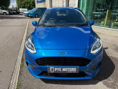 Used Ford Fiesta ST-Line X 2019 Desert island blue Hatchback