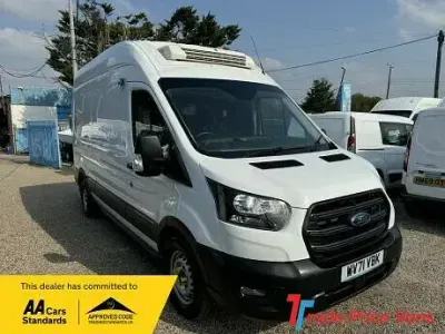 Used Ford Transit 130 HP (95 kW) 2021 White Van