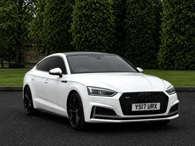 Used Audi S5 Sportback 354 HP (260 kW) 2017 White Hatchback