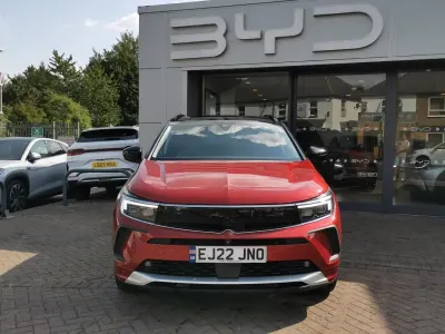 Used Vauxhall Grandland X Ultimate 128 HP (94 kW) 2022 Red SUV