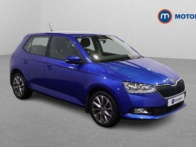Blue Used 2021 Skoda Fabia SE Drive Hatchback | £14,549 (A bit pricey)