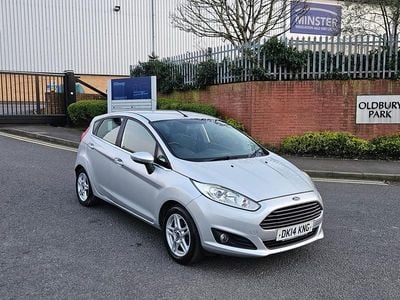 Used Ford Fiesta Zetec 75 HP (55 kW) 2014 Silver Hatchback
