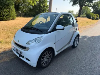 Used Smart ForTwo Cabrio Passion 2011 White Cabriolet