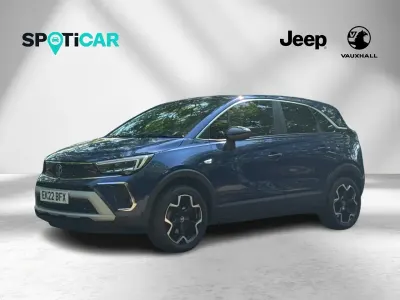 Used Vauxhall Crossland Elite 108 HP (79 kW) 2022 Blue SUV