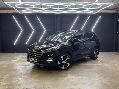 Used Hyundai Tucson Premium SE 2015 Black SUV