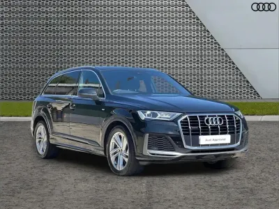 Used Audi Q7 S-Line 334 HP (245 kW) 2022 Black SUV