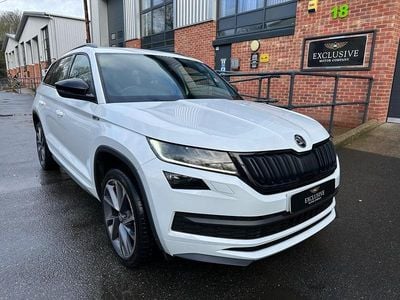 Used Skoda Kodiaq SportLine 180 HP (132 kW) 2018 White SUV