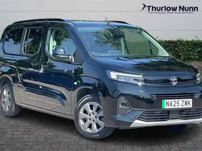 Used Vauxhall Combo Ultimate 100 kW (136 HP) 2025 Black MPV
