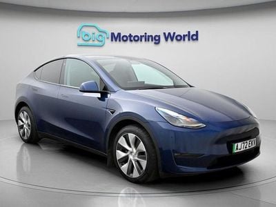 Used Tesla Model Y Long Range AWD 378 kW (514 HP) 2022 Blue SUV