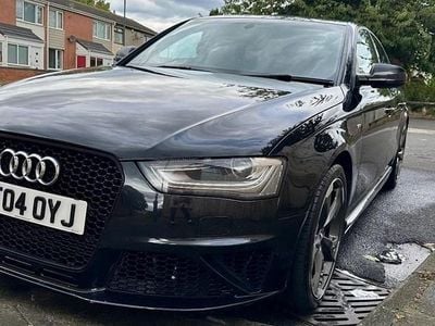 Used Audi A4 Black Edition 177 HP (130 kW) 2014 Black Sedan