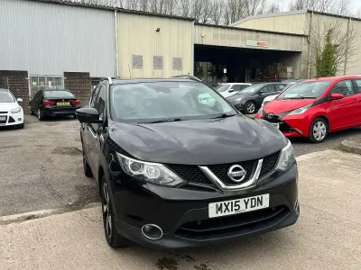 Used Nissan Qashqai N-TEC 110 HP (80 kW) 2015 Black SUV