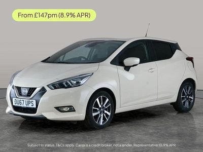 Used Nissan Micra N-Connecta 90 HP (66 kW) 2017 White Hatchback