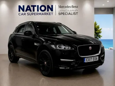 Used Jaguar F-Pace R-Sport 180 HP (132 kW) 2017 Black SUV