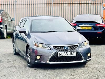 Grey Used 2016 Lexus CT200h Sport Line Hatchback | £10,999 (Fair price)