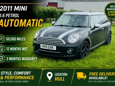 Used Mini Cooper Clubman 2011 Black Estate