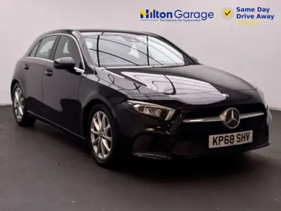Used Mercedes A200 Executive 163 HP (119 kW) 2018 Black Hatchback