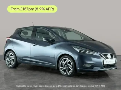 Usata Nissan Micra Acenta 92 CV (67 kW) 2021 Grigio Utilitaria