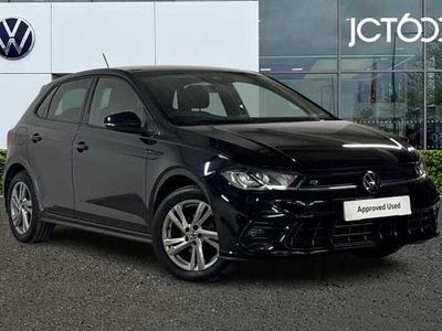 Used VW Polo R-line 95 HP (69 kW) 2023 Black Hatchback