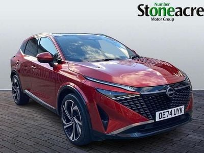 Red Used 2024 Nissan Qashqai Tekna+ SUV | £25,960 (Expensive)