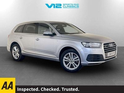 Used Audi Q7 S-Line 231 HP (169 kW) 2019 Silver SUV