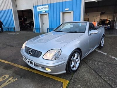 Used Mercedes SLK320 2003 Silver Cabriolet