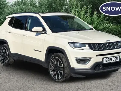 Used Jeep Compass Limited 140 HP (102 kW) 2019 White SUV